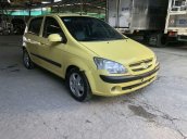 Cần bán xe Hyundai Getz đời 2009, màu vàng, nhập khẩu nguyên chiếc xe gia đình, 198 triệu