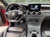 Xe Mercedes C300 AMG sản xuất và đăng kí lần đầu 2015, màu đỏ