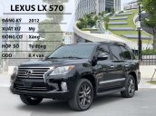 Xe Lexus LX 570 năm sản xuất 2012, màu đen, nhập khẩu còn mới