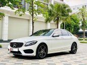 Bán Mercedes C300 AMG sx và đk 2016, màu trắng