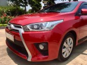 Xe Toyota Yaris đời 2014, màu đỏ, nhập khẩu nguyên chiếc