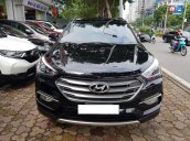 Sàn Ô Tô Hà Nội bán Hyundai Santafe bản 2.4AT máy xăng đặc biệt, màu đen, sản xuất năm 2017 hai cầu