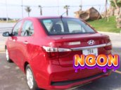 Cần bán gấp Hyundai Grand i10 đời 2018, màu đỏ chính chủ, giá 350tr