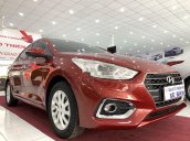 Bán Hyundai Accent sản xuất năm 2018, màu đỏ còn mới, giá tốt