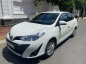 Bán Toyota Vios E sản xuất 2020, màu trắng xe gia đình