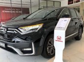 Bán xe Honda CR V đời 2021, màu đen