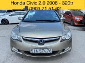 Bán Honda Civic 2.0 năm 2008, màu xám còn mới