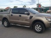 Cần bán lại xe Ford Ranger sản xuất năm 2014, màu nâu vàng