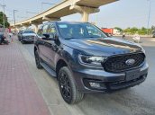 Bán Ford Everest 2.0 AT 4x4 năm 2021, màu xám, giảm tiền mặt, tặng phụ kiện