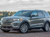 Xe Ford Explorer đời 2021, màu xám, giao xe đúng hẹn, giá ưu đãi tốt nhất thị trường