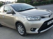 Cần bán gấp Toyota Vios đời 2014, màu ghi vàng