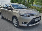 Bán ô tô Toyota Vios sản xuất 2015, màu vàng còn mới, 418 triệu