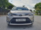 Bán ô tô Toyota Vios sản xuất 2015, màu vàng còn mới, 418 triệu