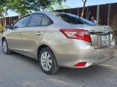 Bán ô tô Toyota Vios sản xuất 2015, màu vàng còn mới, 418 triệu