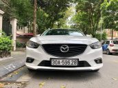 Cần bán gấp Mazda 6 sản xuất năm 2016, màu trắng giá cạnh tranh