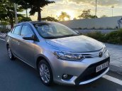 Bán xe Toyota Vios 1.5E đời 2014, màu bạc số sàn