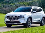 [Giảm 50% thuế trước bạ] New Hyundai SantaFe 2021, giảm 50% thuế trước bạ, bao giá toàn quốc, sẵn xe giao ngay