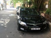 Bán Honda Civic 1.8AT đời 2007, màu đen