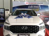 [Hyundai Long Biên] Santa Fe 2021 dầu tiêu chuẩn- hỗ trợ vay 90% chỉ 300tr nhận xe - sẵn xe giao ngay - BH xe 5 năm