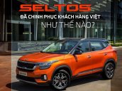 Cần bán Kia Seltos đời 2021, màu cam, giá 609tr