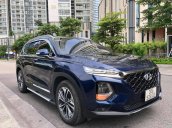 Bán Hyundai Santa Fe 2.2L Premium đời 2020, màu xanh lam