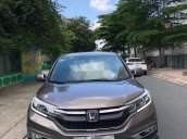 Bán Honda CR V đời 2015, màu nâu