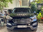 Bán Hyundai Santa Fe năm 2015, màu đen còn mới, giá 789tr