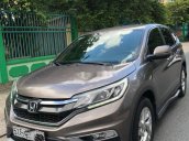 Bán Honda CR V đời 2015, màu nâu