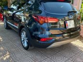 Bán Hyundai Santa Fe đời 2018, màu đen chính chủ