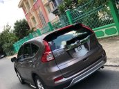 Bán Honda CR V đời 2015, màu nâu