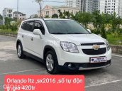 Cần bán gấp Chevrolet Orlando LTZ sản xuất 2016, màu trắng số tự động