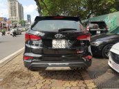 Hyundai Santa Fe 2.4 chạy xăng màu đen đẹp rối ren