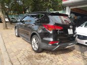 Hyundai Santa Fe 2.4 chạy xăng màu đen đẹp rối ren