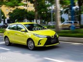 Bán Toyota Yaris đời 2021, màu vàng, 668tr, giao xe ngay