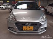 Cần bán lại xe Hyundai Grand i10 sản xuất 2019, màu bạc giá cạnh tranh