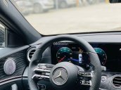 Mercedes-Benz E300 AMG 2021 siêu lướt chính hãng An Du màu đen, bảo hành chính hãng, hỗ trợ 75% giá trị xe