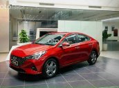 Bán Hyundai Accent 1.4MT full năm 2021, màu đỏ, giá 475tr