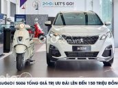 Xe Peugeot 5008 màu trắng xe mới