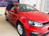 Volkswagen Polo Hatchback màu đỏ sunset nhập khẩu 2021 - ưu đãi hấp dẫn