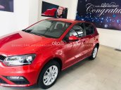 Volkswagen Polo Hatchback màu đỏ sunset nhập khẩu 2021 - ưu đãi hấp dẫn