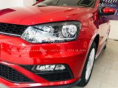 Volkswagen Polo Hatchback màu đỏ sunset nhập khẩu 2021 - ưu đãi hấp dẫn