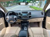 Cần bán lại xe Toyota Fortuner 2.7V 4x2 AT sản xuất 2014, màu đen, giá tốt