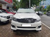 Sàn Ô Tô Hà Nội bán Toyota Fortuner 2.7 màu trắng sx 2016, xe đi rất ít nội ngoại thất đẹp