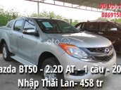 Bán Mazda BT 50 2.2D AT 2016, màu bạc, nhập khẩu