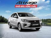 Bán ô tô Mitsubishi Attrage CVT Premium 2021, màu trắng - Tặng trước bạ 24tr