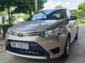 Cần bán lại xe Toyota Vios sx 2015 đk 2016 màu vàng cát số sàn, giá tốt