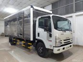 Isuzu 4.99 tấn thùng kín 6.2m giao ngay, khuyến mại máy lạnh, 9 phiếu bảo dưỡng