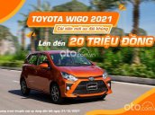 Bán Toyota Wigo 1.2 MT đời 2021, màu nâu cam