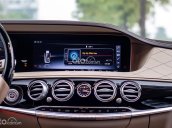 Mercedes S450 Maybach màu trắng nội thất kem, sản xuất 2017, đăng ký 2018