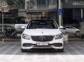 Mercedes S450 Maybach màu trắng nội thất kem, sản xuất 2017, đăng ký 2018